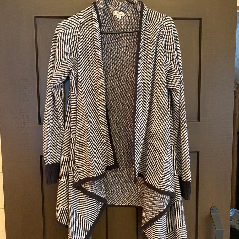 Striped cardigan